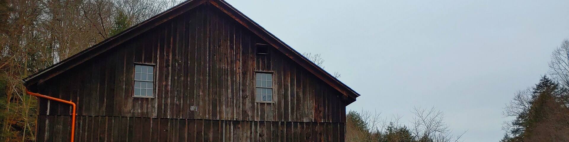 McConnell's Mill built in 1868 and the adjacent McConnell's Mill Covered Bridge built in 1874.