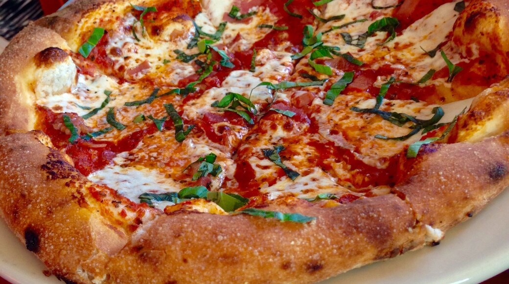 Pizza at Sorrenti Winery