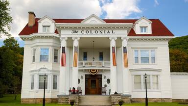 Central Pennsylvania showing heritage elements and a hotel