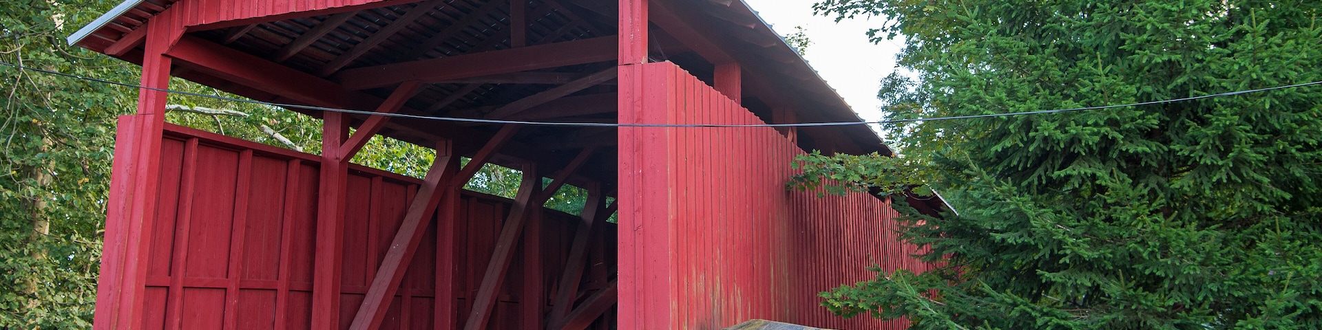 Stillwater Covered Bridge in Columbia County, Pennsylvania
