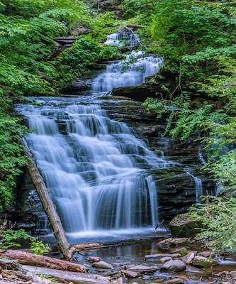 Take a hike at Ricketts Glen state park its a 6 mile loop with 21 waterfalls along the way with the highest being 94 feet. There is also a huge lake with a beach. Bring your kids they will love it.
#statepark #pennsylvania #waterfall #roadtrip #wanderlust #travel #photography #hiking #outdoors
#greatoutdoors
#nature