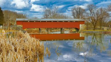 Guth's historic Covered Bridge, eastern PA