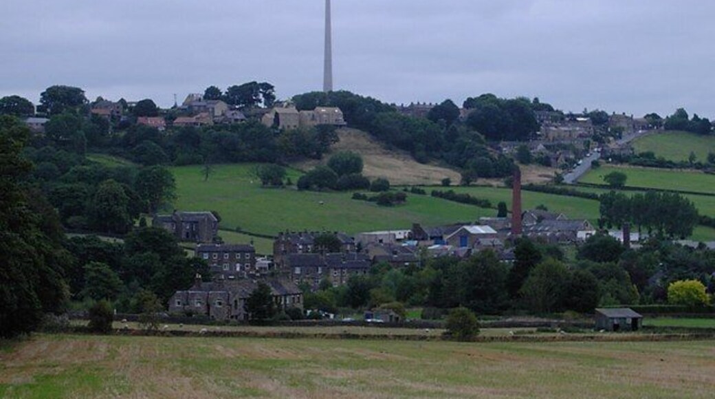 Shepley - view towards Emley Moor