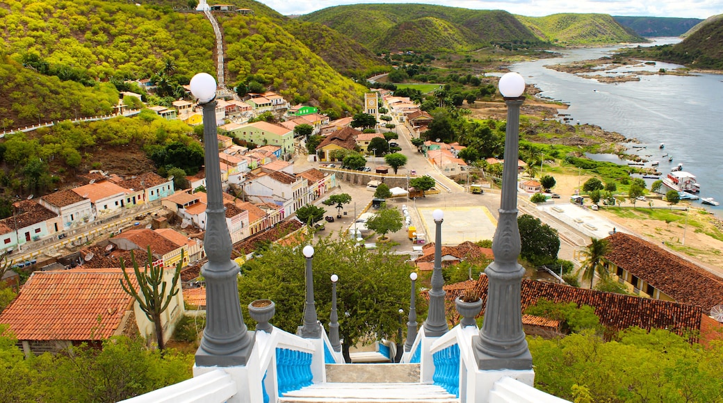 View of the historic town of Piranhas, Alagoas, Brazil.