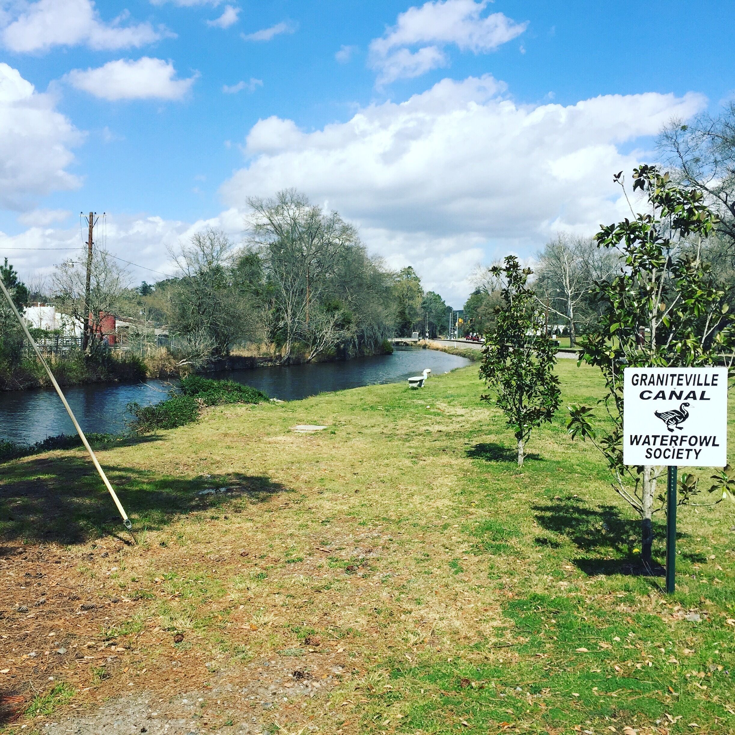 Quaint, natural beauty of Graniteville, South Carolina. 