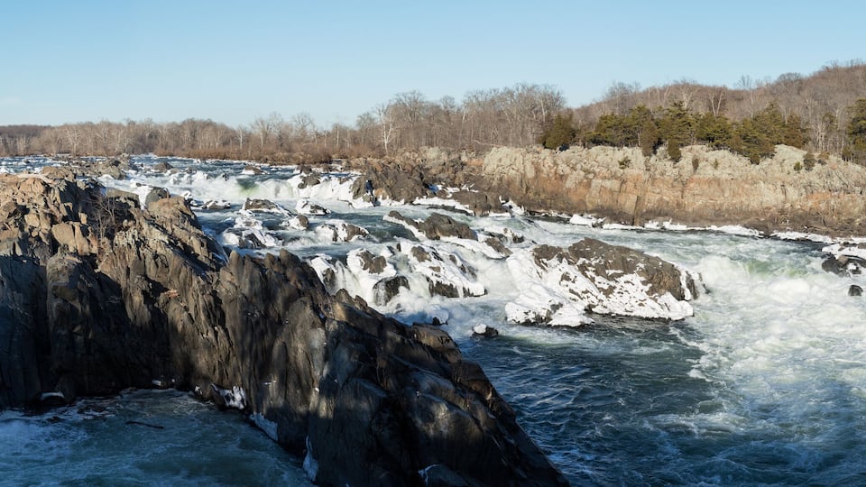 Great Falls on Potomac outside Washington DC