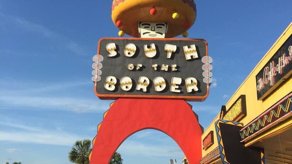 A fun site not to be missed traveling on I 95
South Of The Border