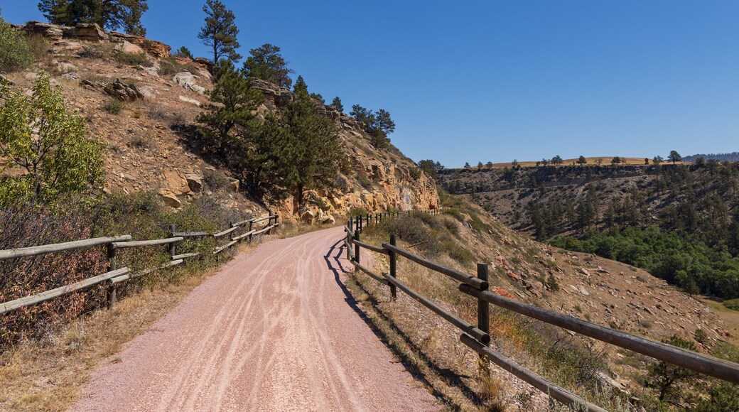 The George S. Mickelson Trail near Edgemont, South Dakota