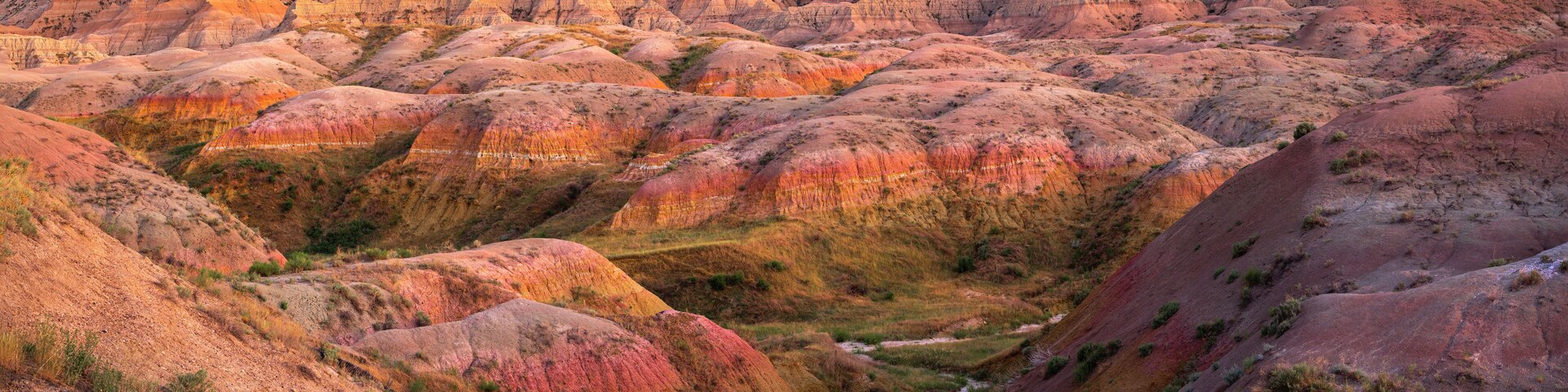 Painted Hills in the South Dakota Badlands