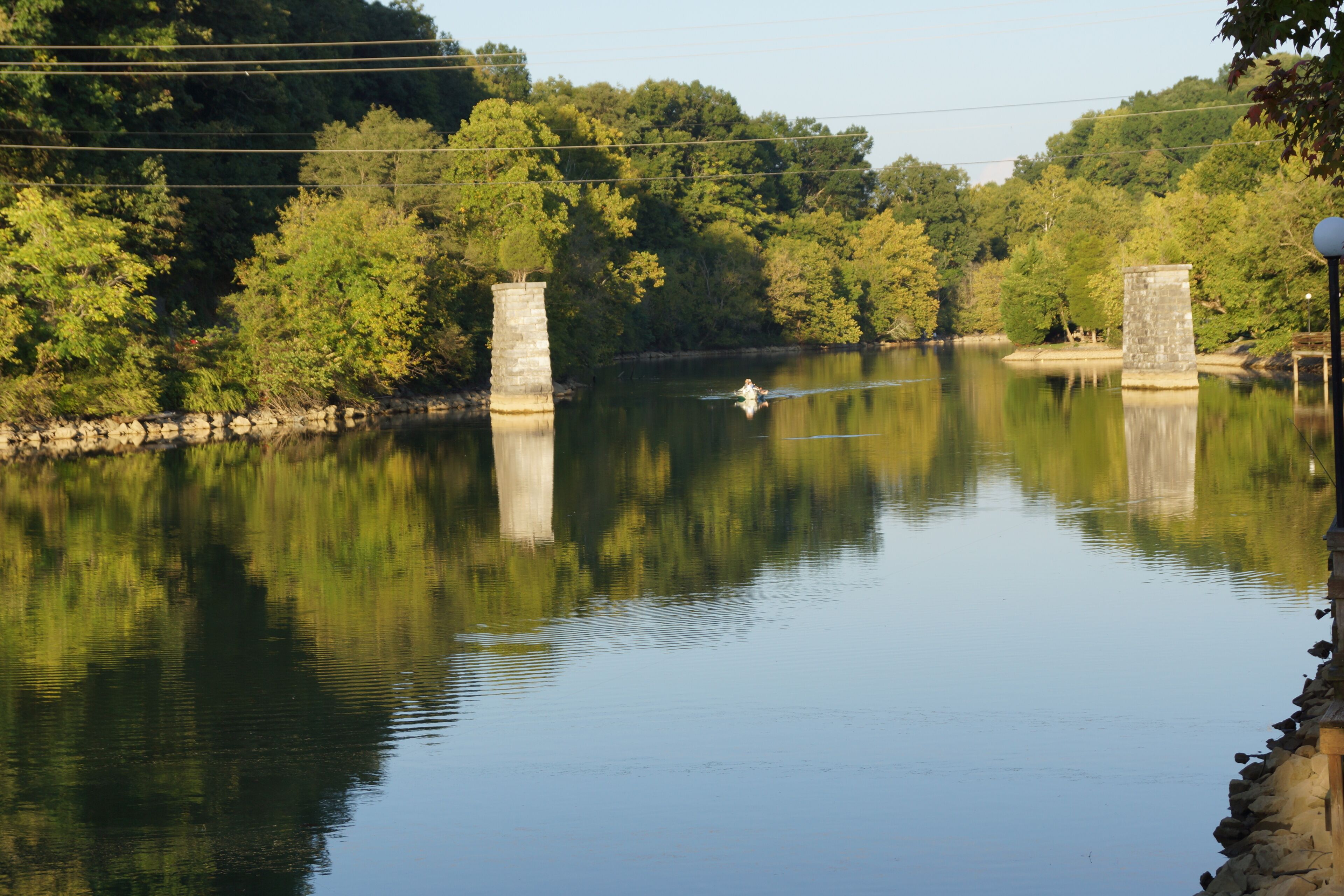 View of Holston River at Bluff City