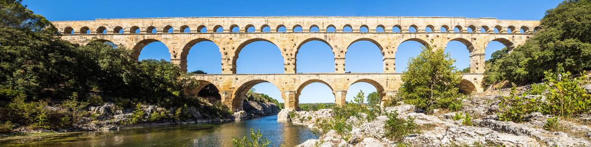 Aqueduct Pont du Gard - Provence France