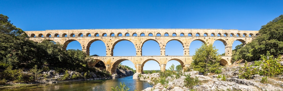 Aqueduct Pont du Gard - Provence France