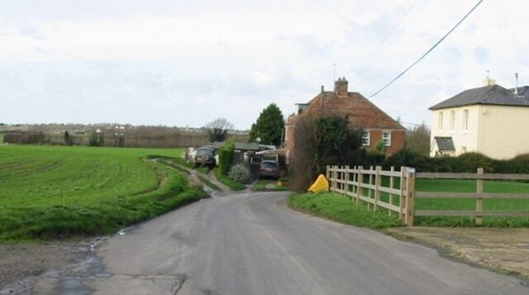 West Stourmouth from Church road.