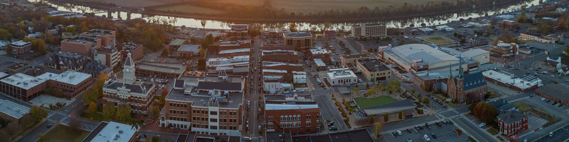 Clarksville Tennessee Aerial