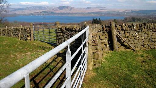 Dry Stone Wall Three Dry Stone Walls at Ardoch Farm