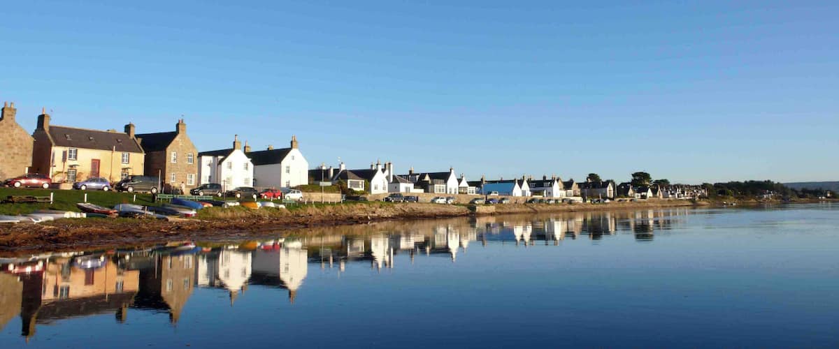 Findhorn Bay from Piers