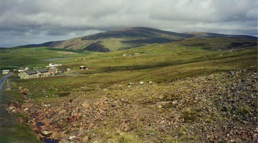 Scree on hillside above Urafirth
