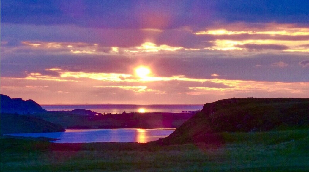 Sunset over Iona