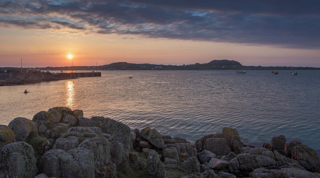Looking across to the Isle of Iona