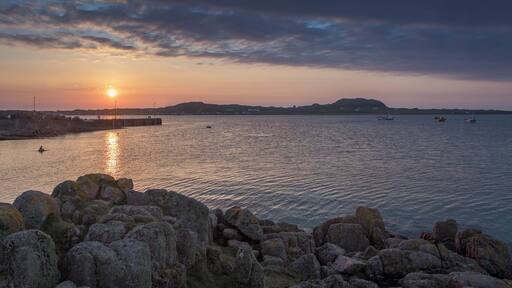Looking across to the Isle of Iona