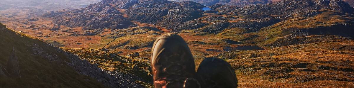 Fabulous little mountain in Snowdonia with the most Stunning views