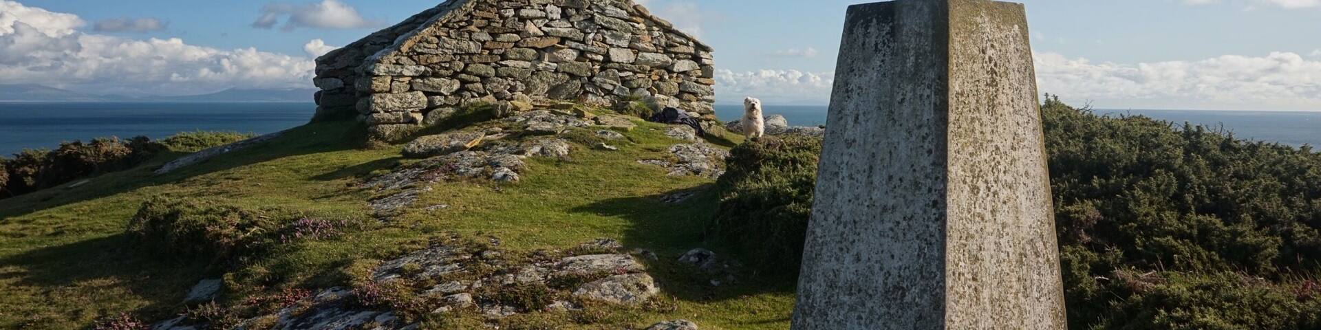 Bagging another Trig at Rhoscolyn