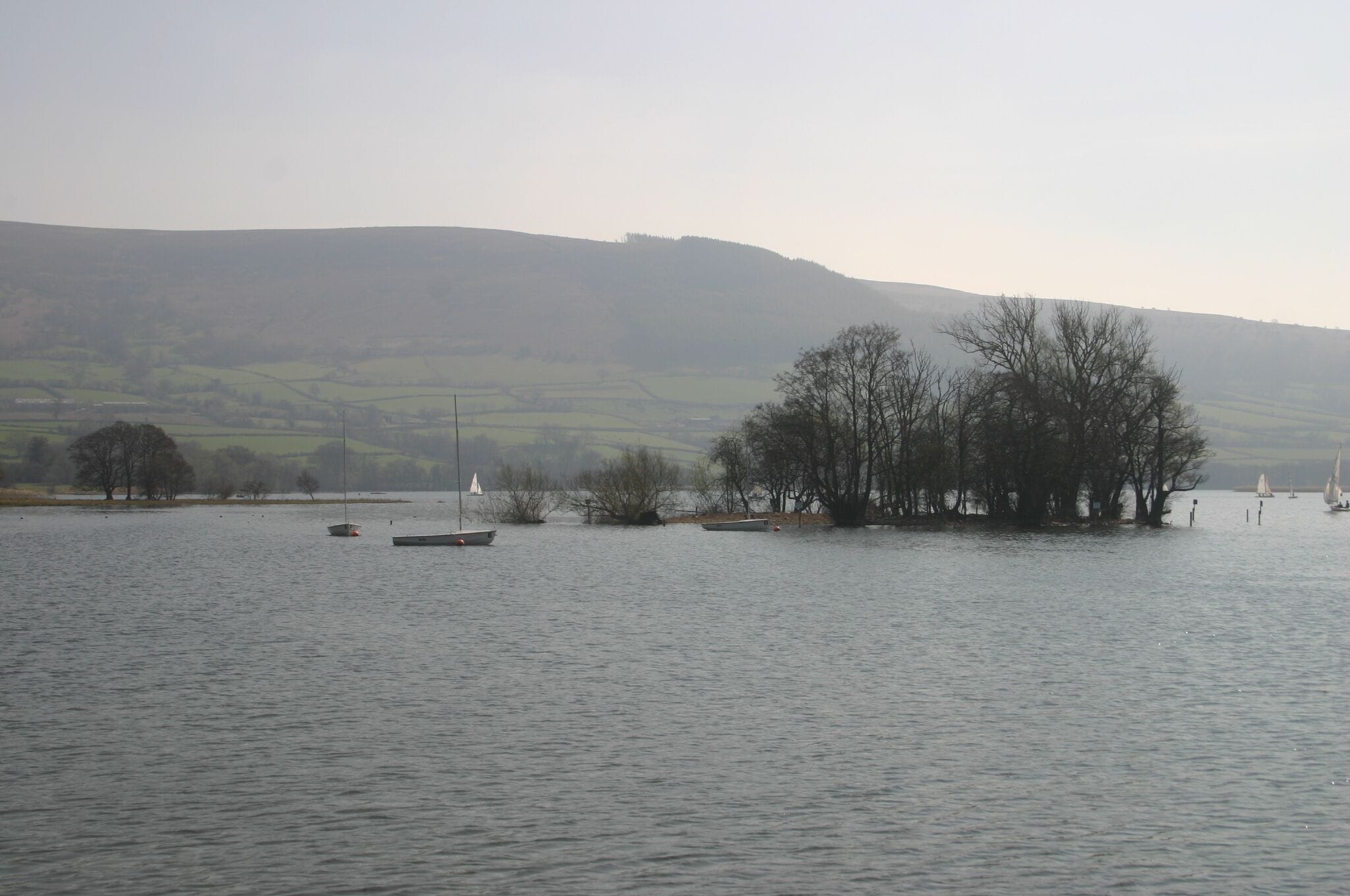 Crannog Llangorse Lake From the replica Crannog looking out to the Crannog on Llangorse Lake. http://www.llangorselake.co.uk/crannoghistory.html