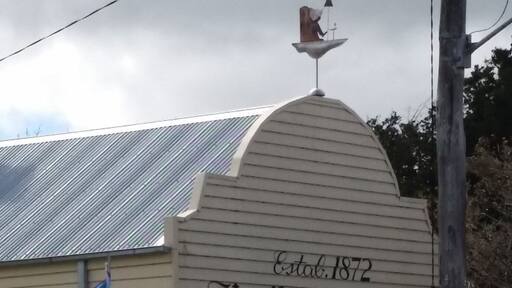 The historic Ballan News office. The paper is still independent and going strong as the 'Moorabool News' weekly free sheet.