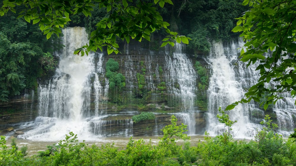 Cascading Waterfall