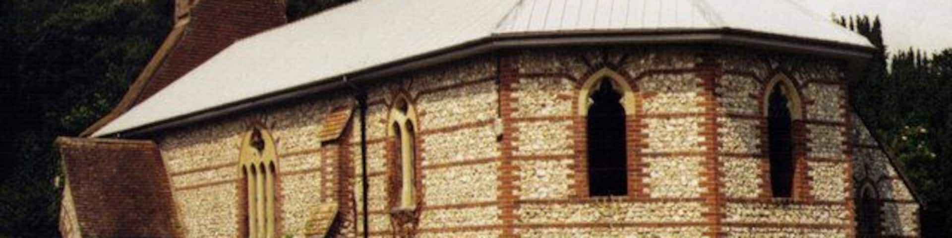 Christ Church, Hatherden Grade 2 listed building erected in 1857.