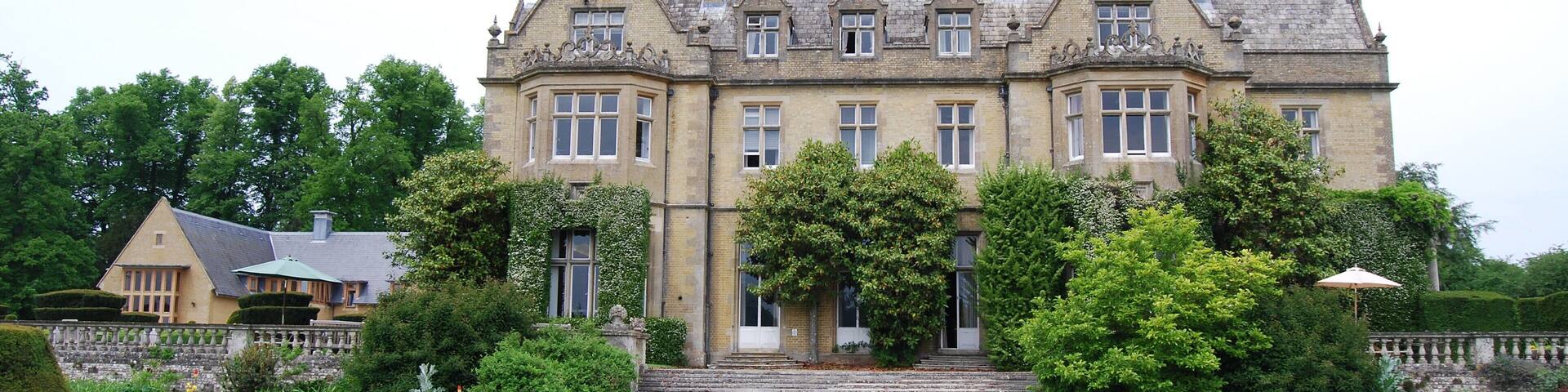 Front view of Armed Forces Chaplaincy Centre, Amport House, Amport, Andover. Also at Panoramio
