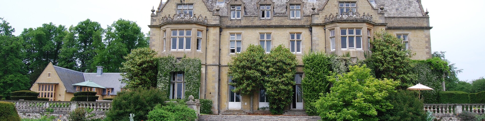 Front view of Armed Forces Chaplaincy Centre, Amport House, Amport, Andover. Also at Panoramio