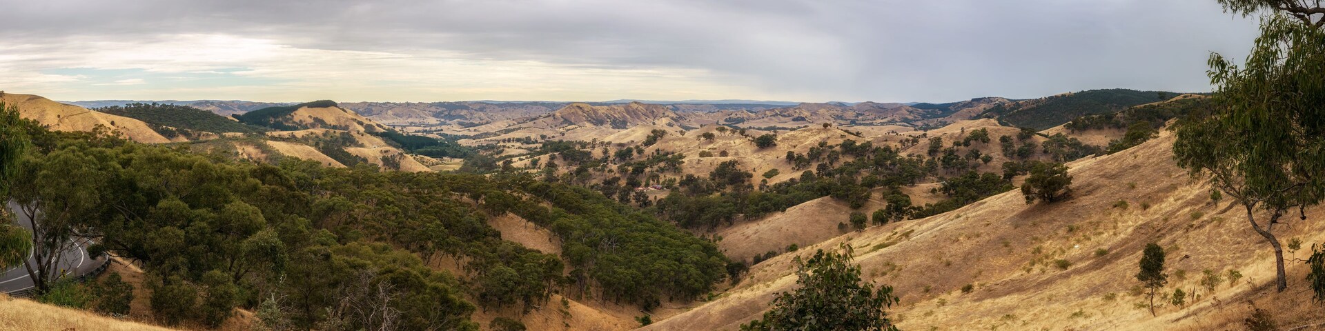 Murchison Gap Lookout in Australia near Melbourne