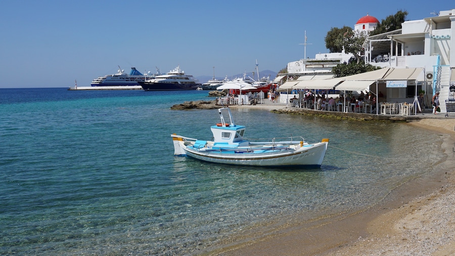 Photo from picturesque island of Mykonos, Cyclades, Greece