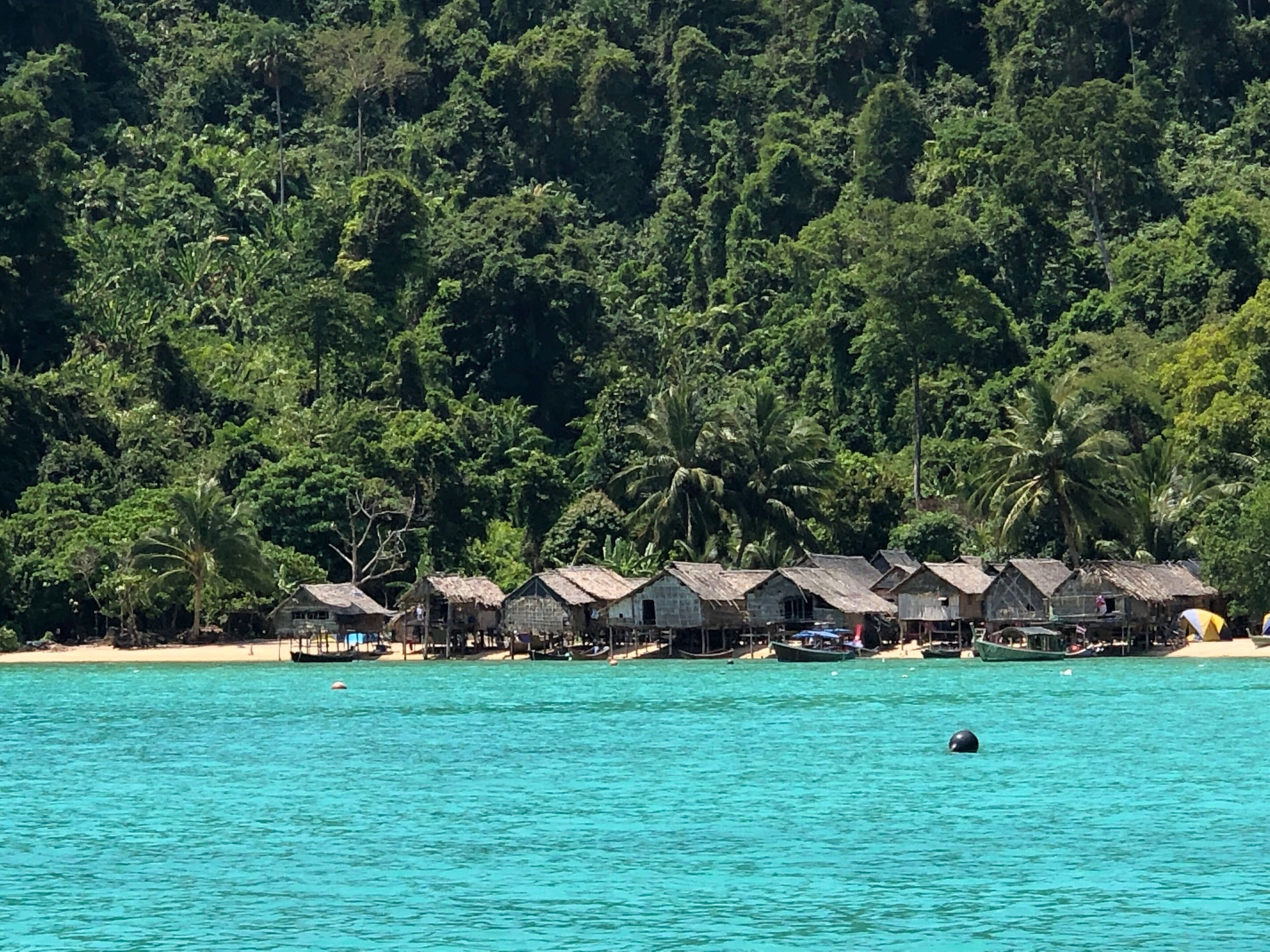 Gypsy village at Surin Island, Phang-nga province, Thailand