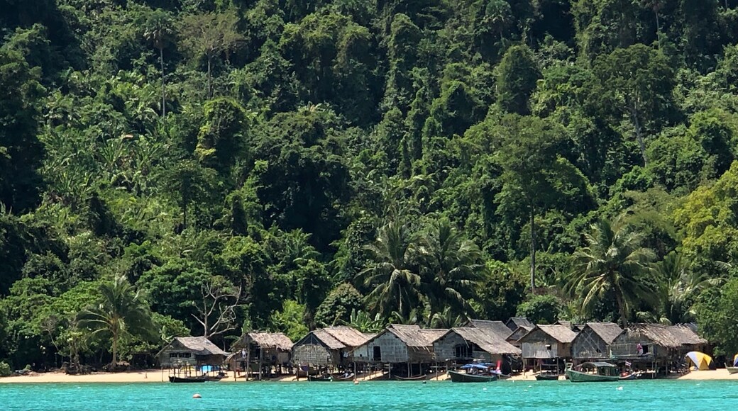 Gypsy village at Surin Island, Phang-nga province, Thailand