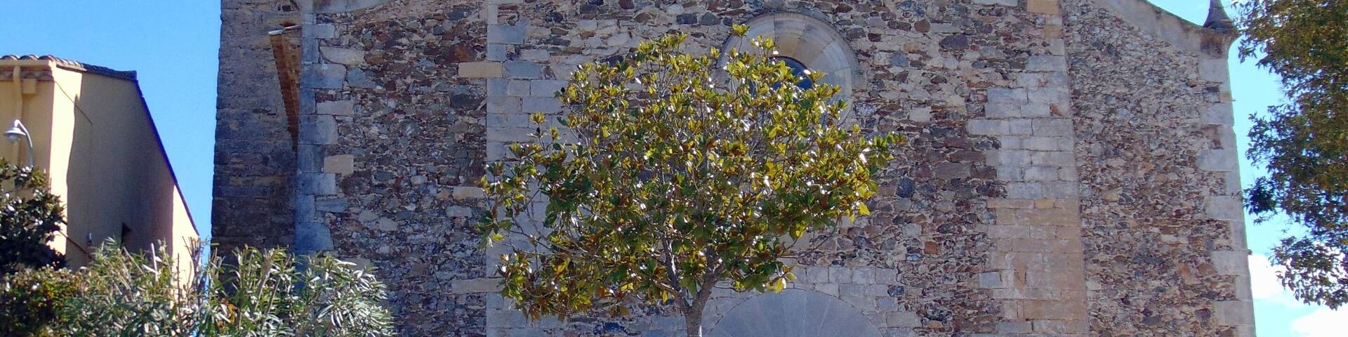 Església parroquial de Sant Cristòfol (Llambilles) This is a photo of a building indexed in the Catalan heritage register as Bé Cultural d'Interès Local (BCIL) under the reference IPA-30464.