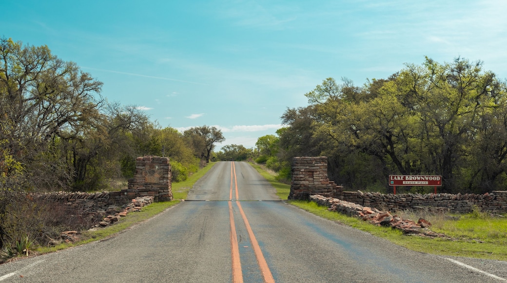 Lake state park, Brownwood Texas, nature landscape