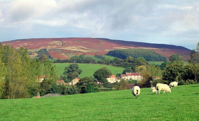 Chop Gate and Cold Moor. Chop Gate is actually pronounced "Chop Yat".