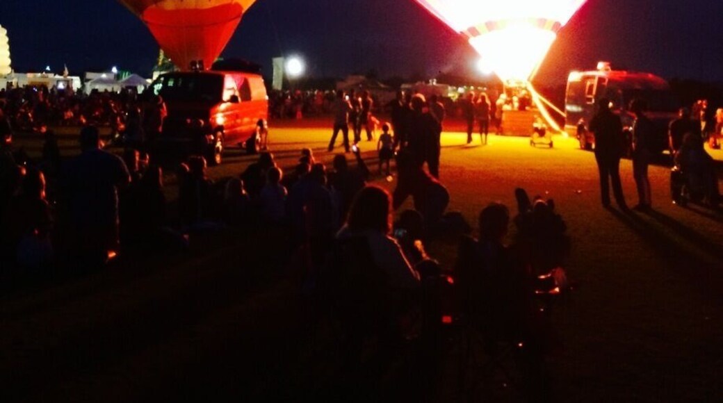 The Celina Balloon Festival The Old Celina Park at Celina , Texas from September 12-14'th 2014. Vibrantly patterned balloons glow and undulate as propane burners pump them with hot air. This festival also has a live band, carnival rides, food, fun and frolic. Pristine cars and trucks made as early as the 1930's shine at the classic car show. Entrance fee is $5 per person for a one day entry pass. Not to be missed!!!
#colorful