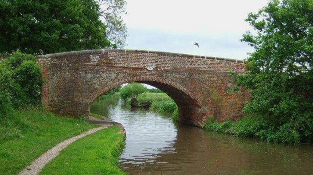 Canal bridge. The bridge over the canal at Tuppenhurst.