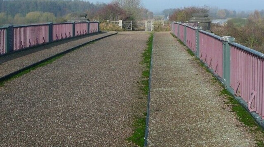 High Bridge, Mavesyn Ridware The bridge deck was no doubt adequate for carts and stage coaches, but is too narrow for modern traffic and is now only for pedestrians. It is fortunate that the money has been found to maintain it.