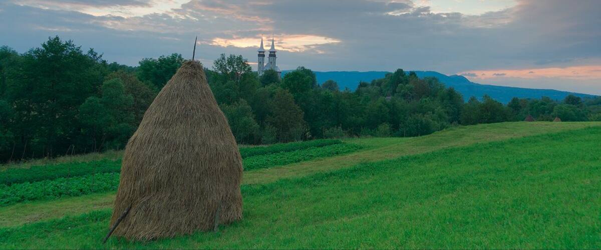 I'm spending a month in this little village. There's only one bus per week that goes in and out. The only other way to get to a town is by hitchhiking. People still cut grass with a scythe here. Horse drawn carriage is still common. A good break from the modern world!