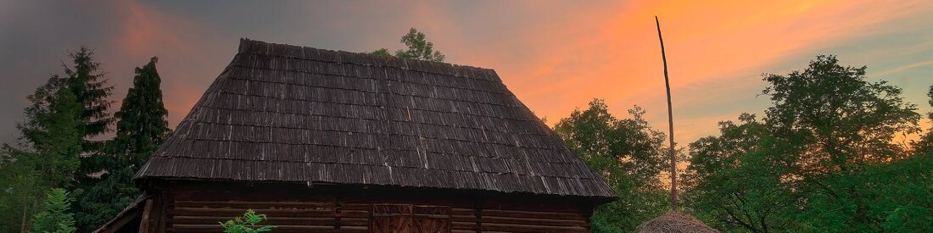 Traditional Maramures Cabin.