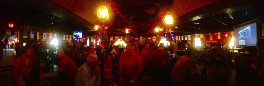 One of the best places for footy and a pint in DFW.