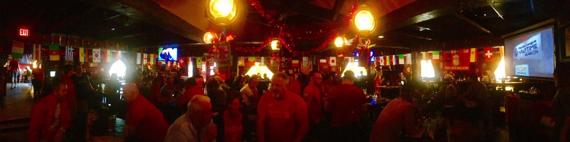 One of the best places for footy and a pint in DFW.