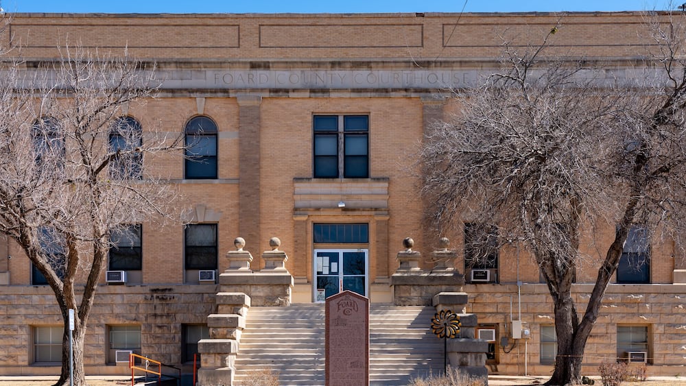 Foard County Courthouse in Crowell, Texas