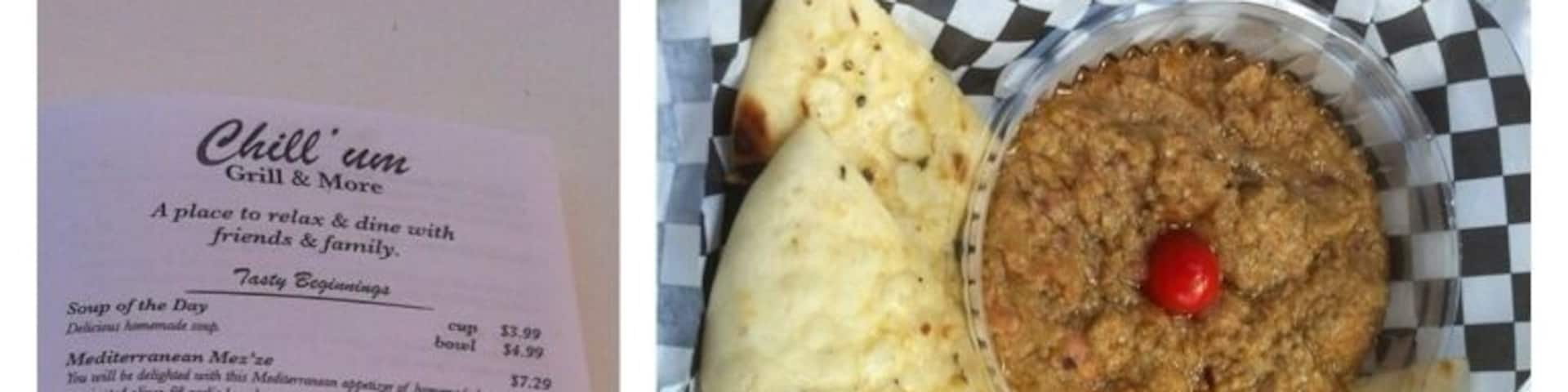 Indian, Mediterranean, and American food tucked away in Hallsville. Try the baba ganoush!