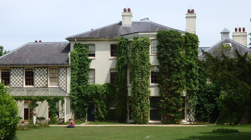 Darwins Wohnhaus, Gartenseite