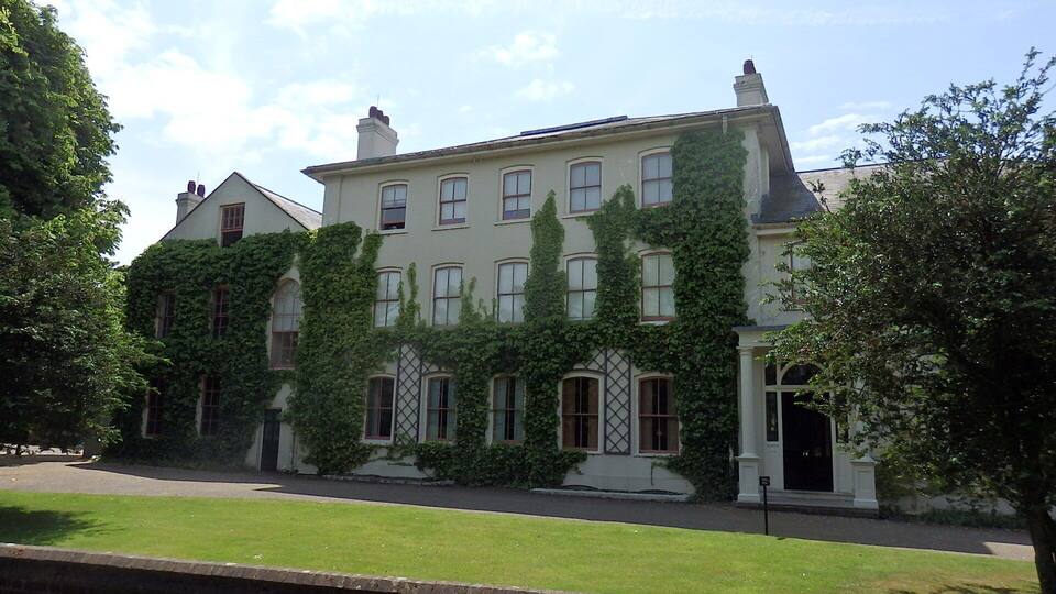 Darwins Wohnhaus, Vorderfront